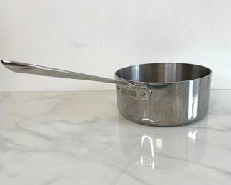 Lot 6781 AllClad Stainless Steel Saucepan