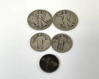 Lot 6899 US Coins Standing Liberty 12 Dollars Quarters Buffalo Nickel
