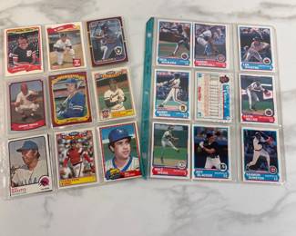 Lot 6703 Vintage Baseball Cards Don Mattingly Carlton Fisk Barry Bonds Etc
