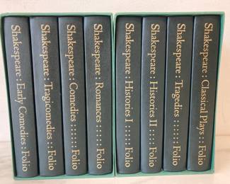 Lot 7005 Shakespeare Folio Society Books in Slipcases