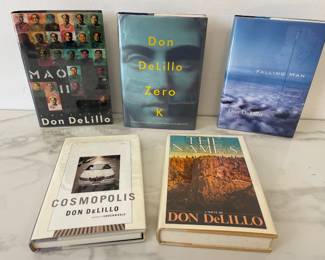 Lot 6986 Don Delillo First Edition Collectible Books Hardcovers w Dust Jackets