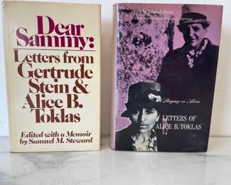 Lot 6985 Gertrude Stein Alice B. Toklas Letters Dear Sammy First U.S. Editions Books