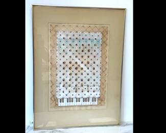 Lot 7015 Paul Hartley Signed NC, 1944 2009 Red House 7 Mixed Media Art