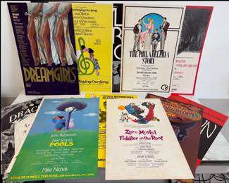 Lot 6965 Vintage Broadway Theater Posters
