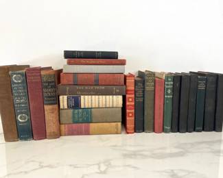 Lot 6601 Vintage Books for Shelf Styling