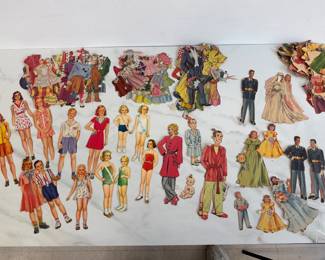 Lot 6765 Vintage Paper Dolls BlondieDagwood More