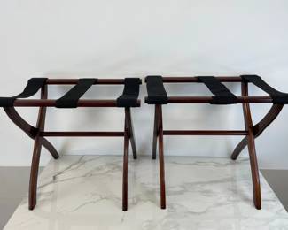 Lot 6641 Pair of Luggage Racks