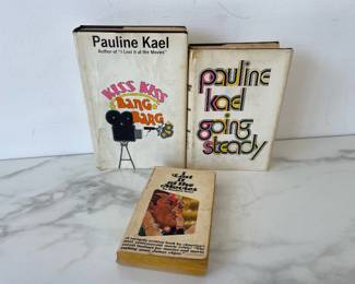 Lot 6994 Pauline Kael Collectible Books Hardcovers w Dust Jackets mass market paperback