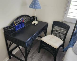 Desk and chair
