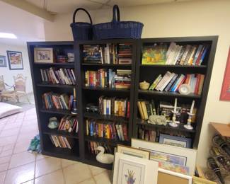 Books and bookcases