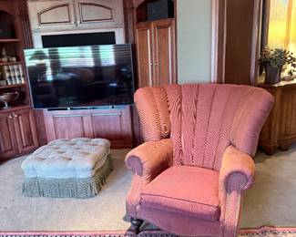 Henredon Wingback Chair