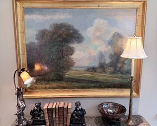 L. Stephano Landscape Painting