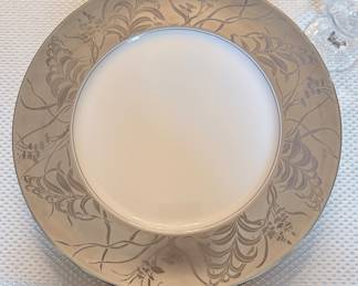 Set of 10 JL Coquet "Khazard Plantine" Chargers