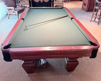 Brunswick Billards Table with Accessories
