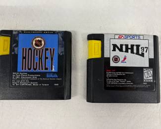 SEGA Genesis Game Cartridges 