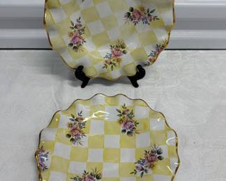 Mackenzie Childs Plates 