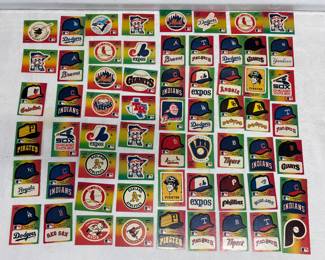 Vintage Fleer Baseball Stickers