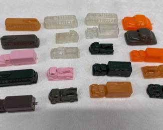 Vintage Plastic Toy Cars 