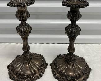 Black, Starr & Frost Sterling Candlesticks