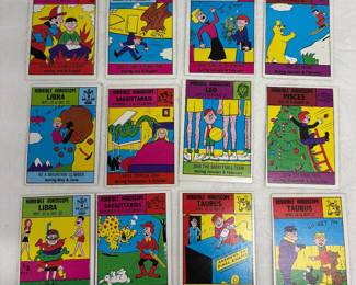 Vintage 1960-70s Horrible Horoscope Trading Cards