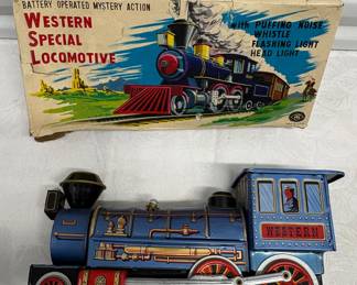 Vintage Western Special Locomotive Toy