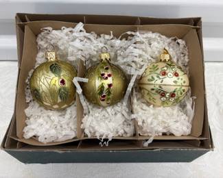 Mercury Glass Ornaments