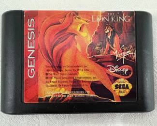 SEGA Genesis Disney Game Cartridge