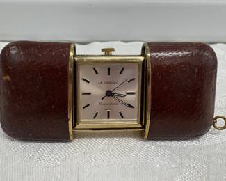 Vintage La Marque Convertible Travel Clock