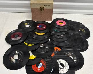 45RPM Records & Case 