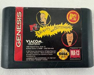 SEGA Beavis & Butthead Game Cartridge