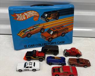 Vintage Hot Wheels & Case 