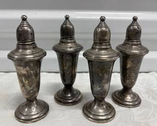 Empire Sterling Salt & Pepper Shakers