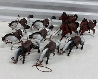 Vintage Plastic Horses 
