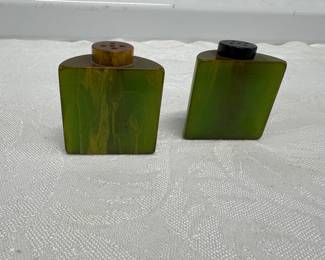 Vintage Bakelite Salt & Pepper Shakers