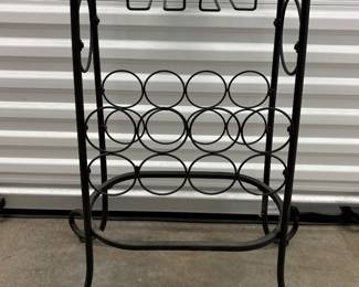 Iron Wine Rack