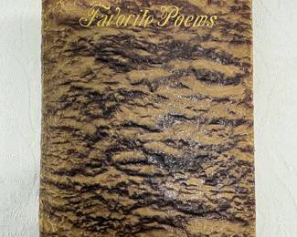 Vintage Favorite Poems Book
