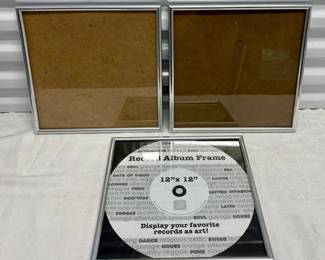 Record Album Frames