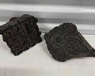 Antique Wooden Printer Blocks