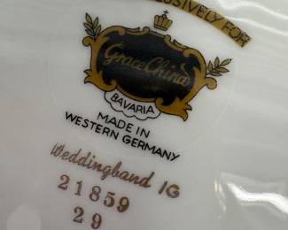 Grace Fine China Bavaria 