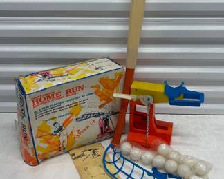 Vintage Home Run Pitching Machine