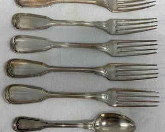 Hessenberg 800 Silver Flatware 