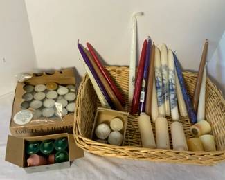 Candles Basket