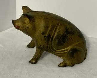 Cast Iron Piggy Bank