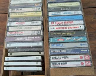 Variety Of Cassettes With Holders