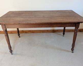 06 Antique Wooden Table