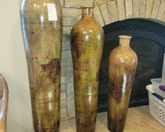 Mexican pottery vases