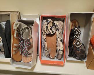Ladies shoes and sandals