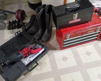 Craftsman tools and tool boxes
