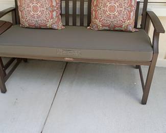 Outdoor bench