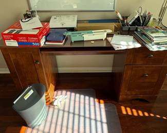 Sauder Brushed Maple Computer Desk